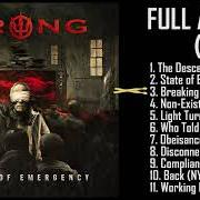 Le texte musical BREAKING POINT de PRONG est également présent dans l'album State of emergency (2023)