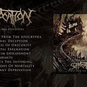 Le texte musical SERAPHIM ENSLAVEMENT de SUFFOCATION est également présent dans l'album Hymns from the apocrypha (2023)