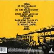 Le texte musical UNA NUBE CUELGA SOBRE MÍ de LOS BUNKERS est également présent dans l'album Barrio estación (2008)