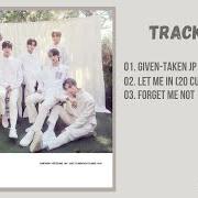 Le texte musical FORGET ME NOT de ENHYPEN est également présent dans l'album Border : ?? (hakanai) (2021)