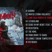 Le texte musical THE HOWL de ENSIFERUM est également présent dans l'album Winter storm (2024)